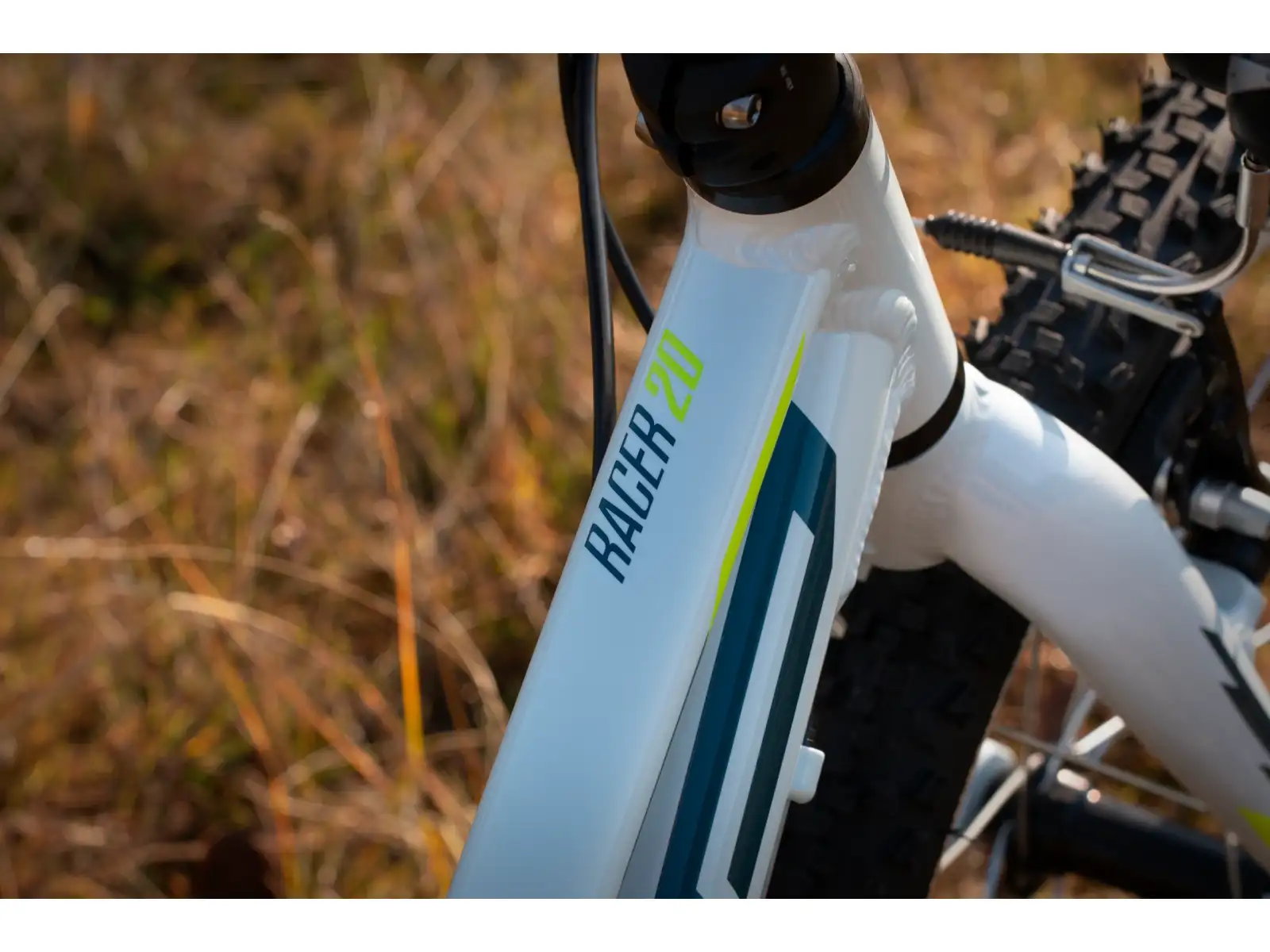 Superior Racer XC 20 Gloss White/Blue/NeonYellow Kinder-Mountainbike