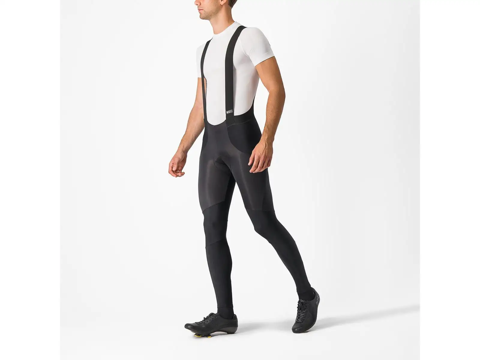 Castelli Sorpasso RoS Bibtight Herrenhose mit Latz und Einsatz Schwarz