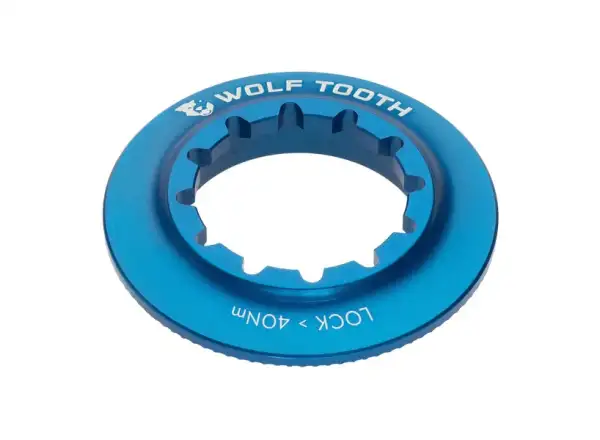 Wolf Tooth Mutter Centerlock Rotor Internal Spline blau