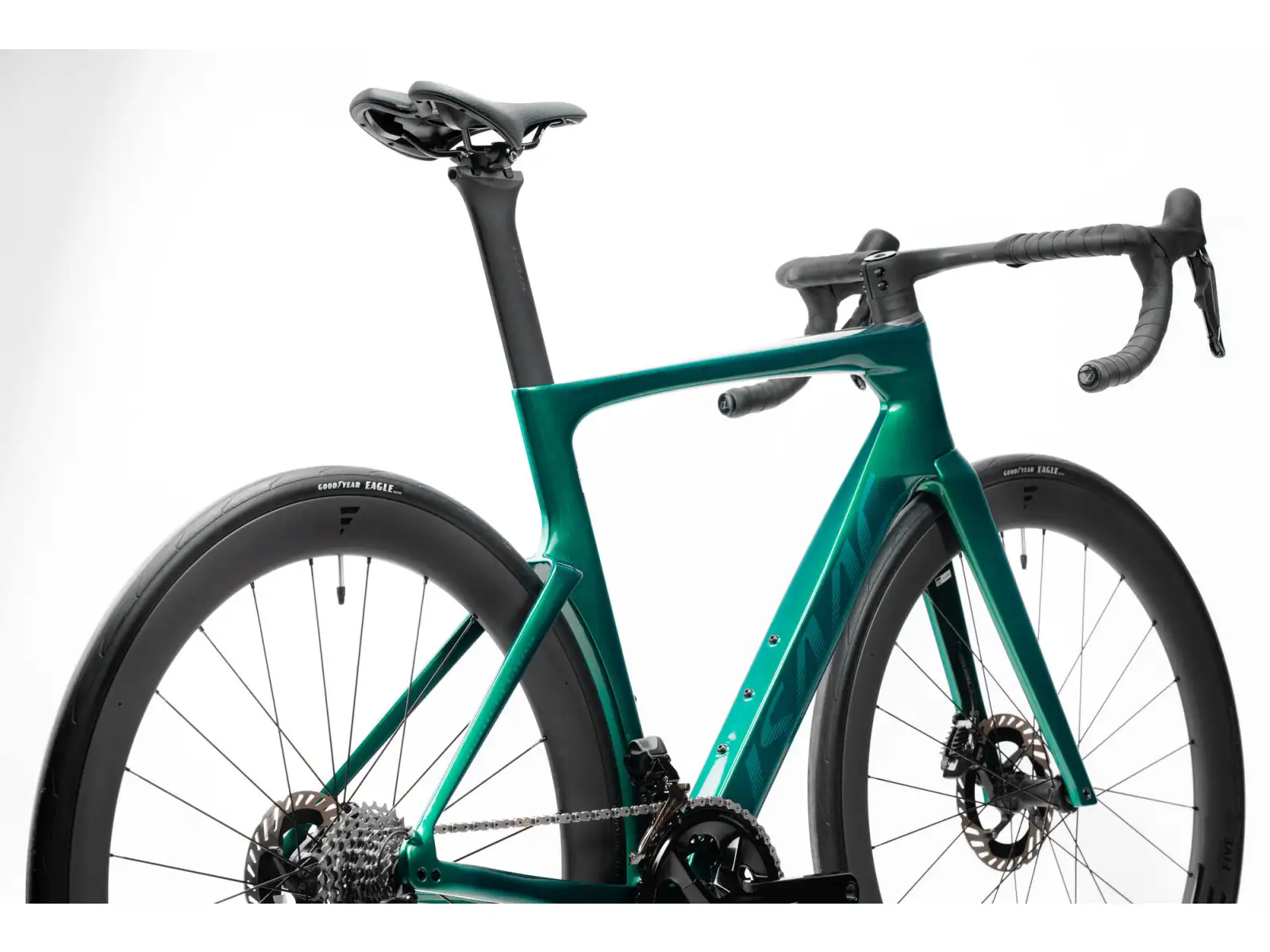 Isaac Meson 105 Di2 Rennrad Jade Green