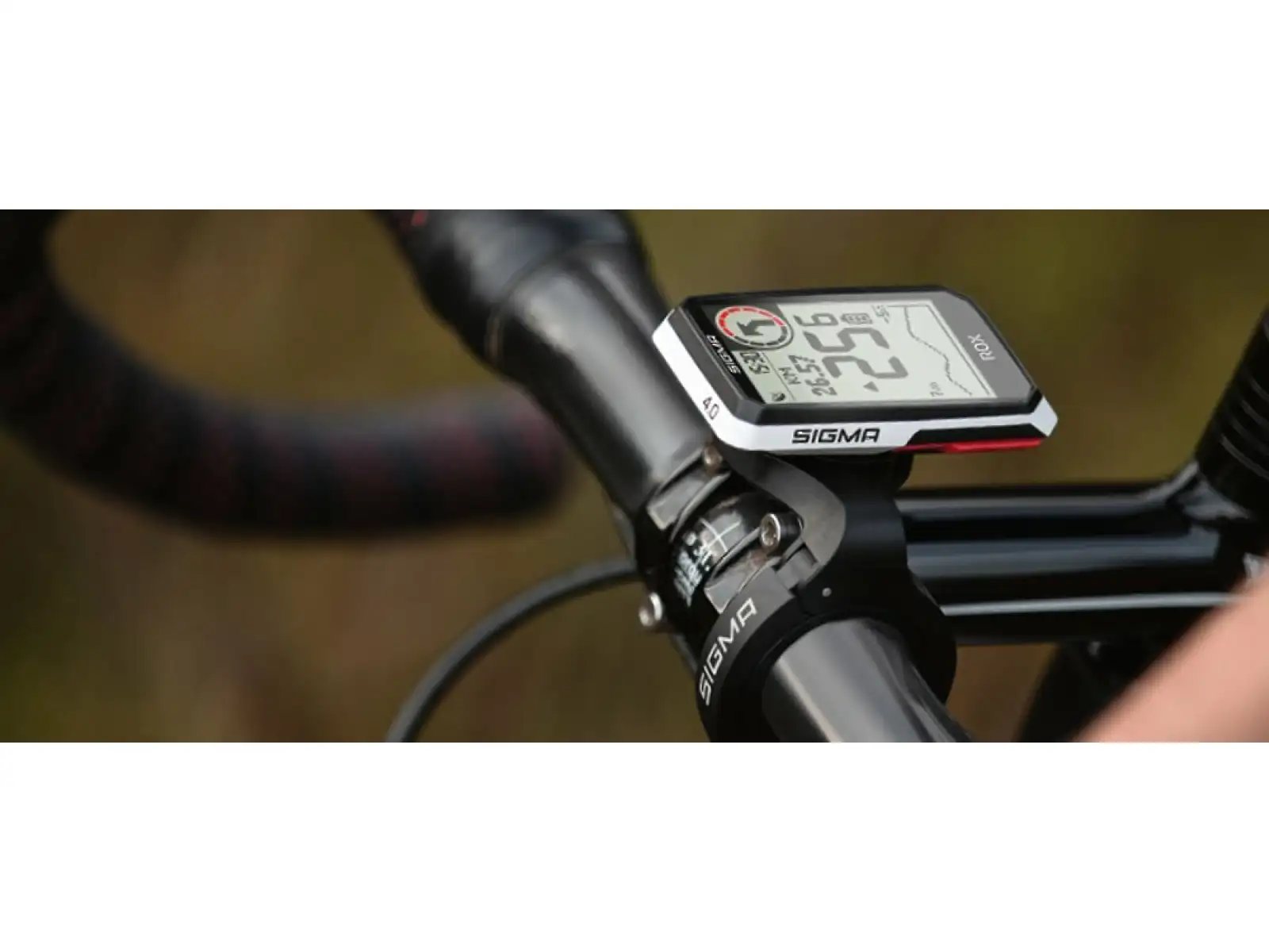 Sigma ROX 4.0 GPS Computer SET mit Sensoren Schwarz