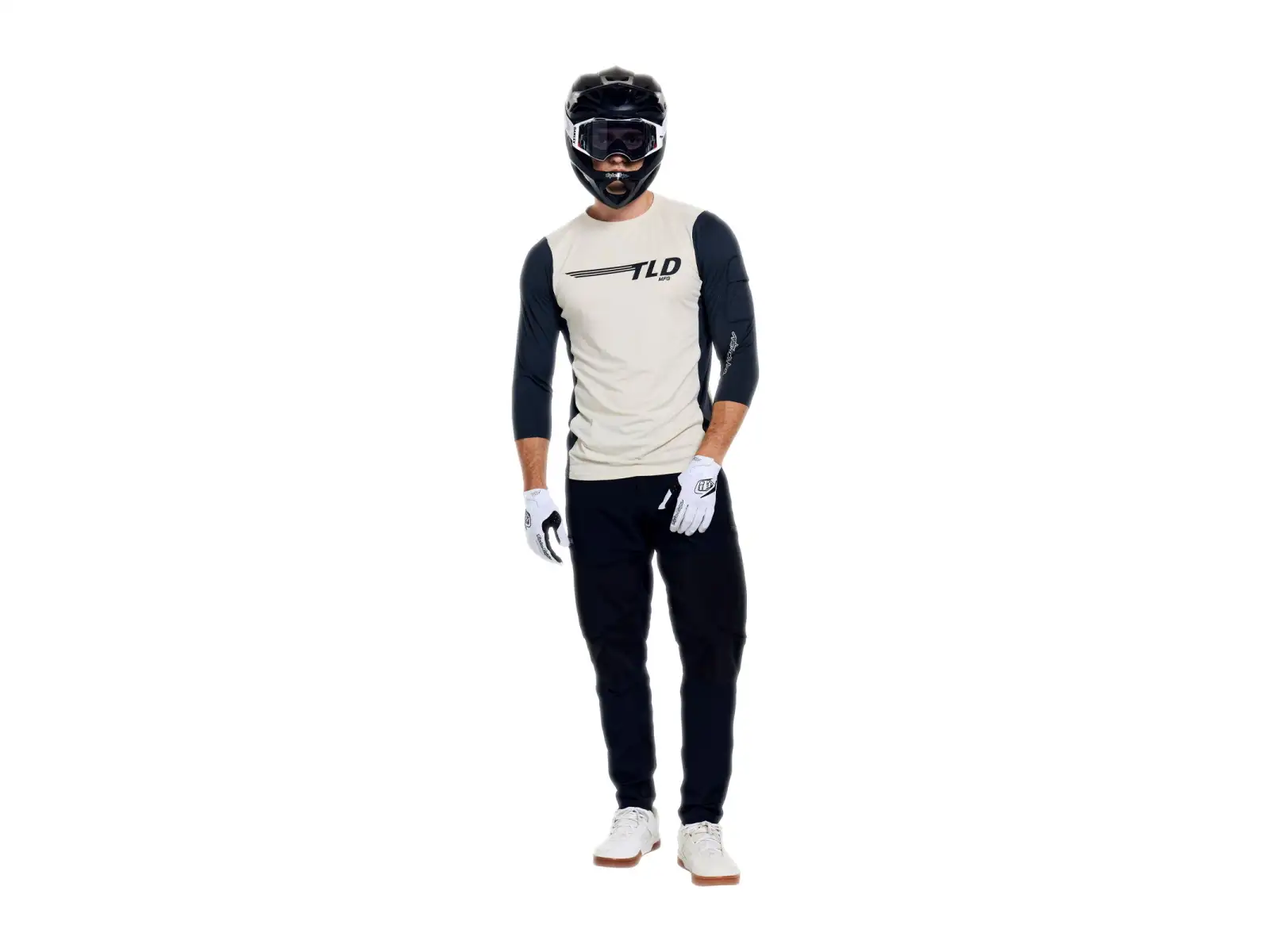 Troy Lee Designs Ruckus Ride Herrentrikot 3/4 Ärmel Wings Pumice