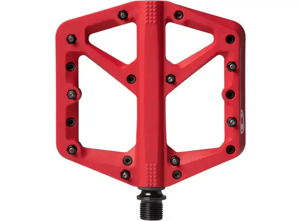 Crankbrothers Stamp 1 Große Plattformpedale rot