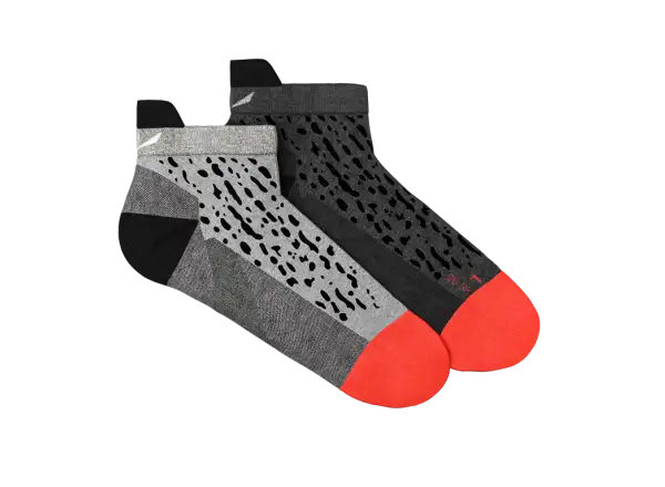Salewa Mountain Trainer SAL. AM Damen-Lowcut-Socken in Haferflocken-Farbe