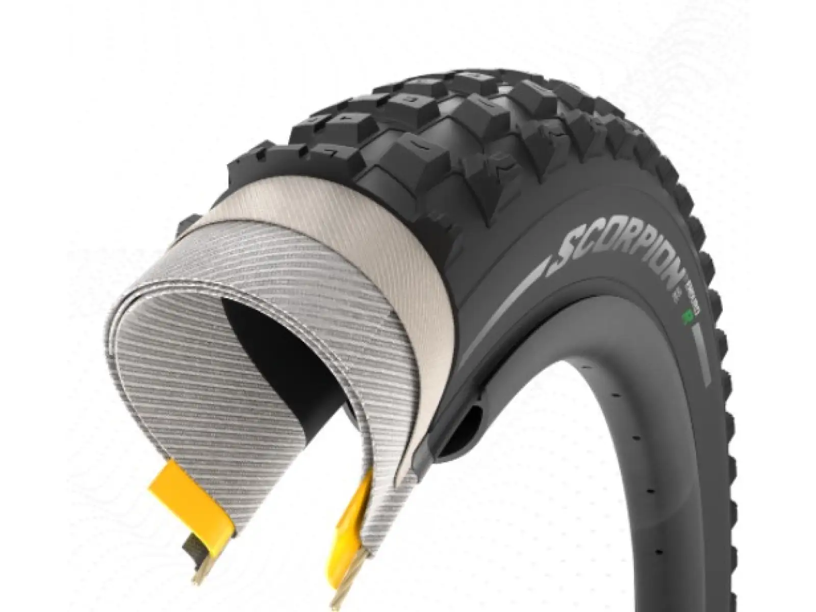 Pirelli Scorpion Enduro R HardWall MTB-Reifen mit Kevlar.