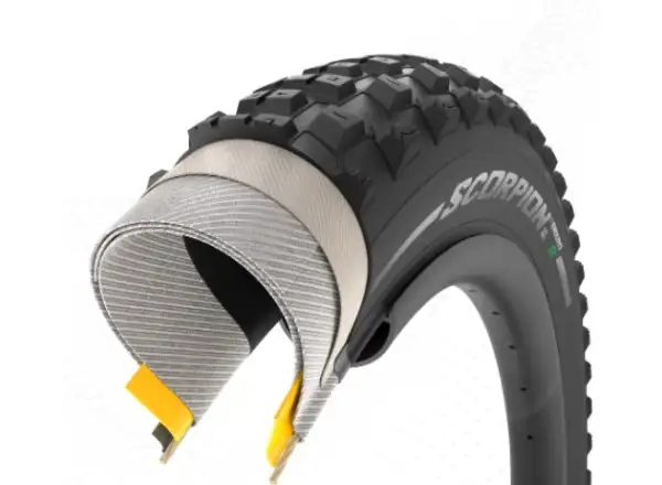 Pirelli Scorpion Enduro R HardWall MTB-Reifen mit Kevlar.