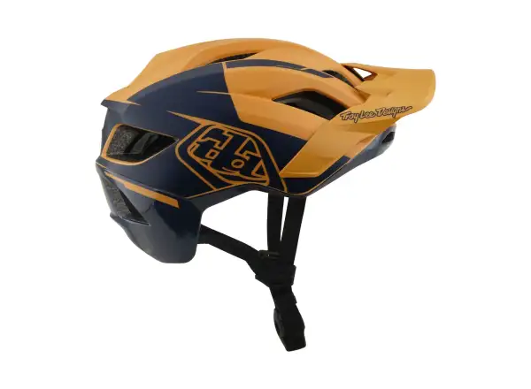 Troy Lee Designs Flowline SE MIPS Helm Hydro Mustard / Black Iris