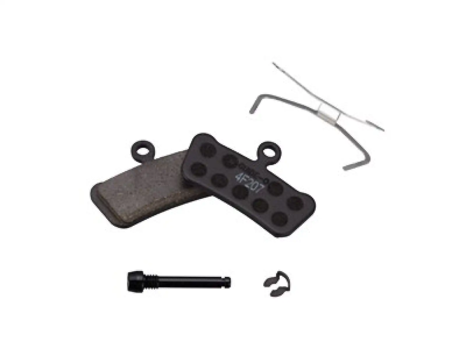 Avid X.0 TRAIL, GUIDE Organische Bremsbeläge (Metall-Trägerplatte)