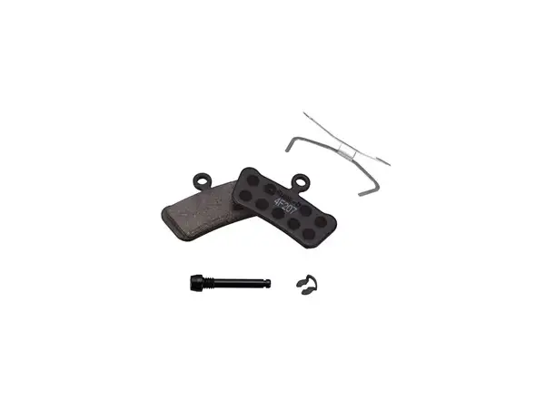 Avid X.0 TRAIL, GUIDE Organische Bremsbeläge (Metall-Trägerplatte)