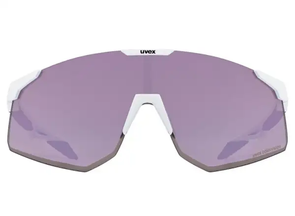 Uvex Pace Perform S ColorVision Brille White Matt/Mirror Lavender