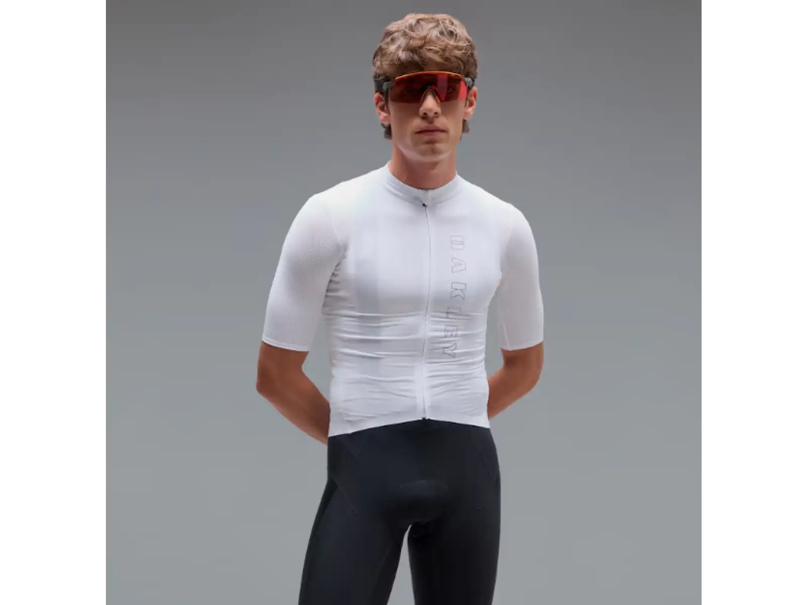 Oakley Endurance Lite Herren Trikot Kurzarm weiß