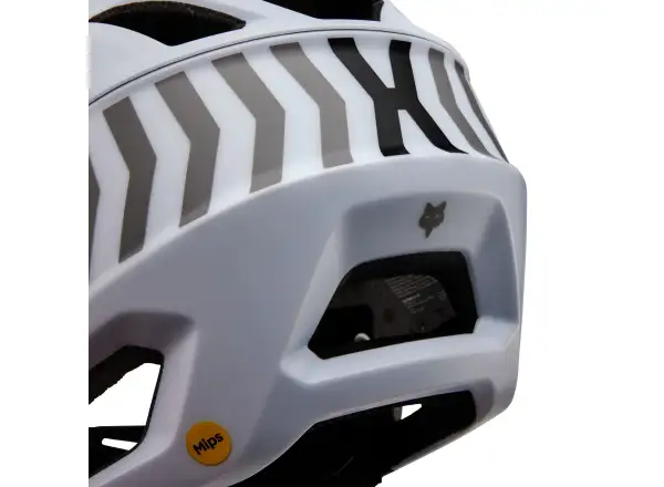 Fox Yth Proframe Nace Ce Kinderfahrradhelm White