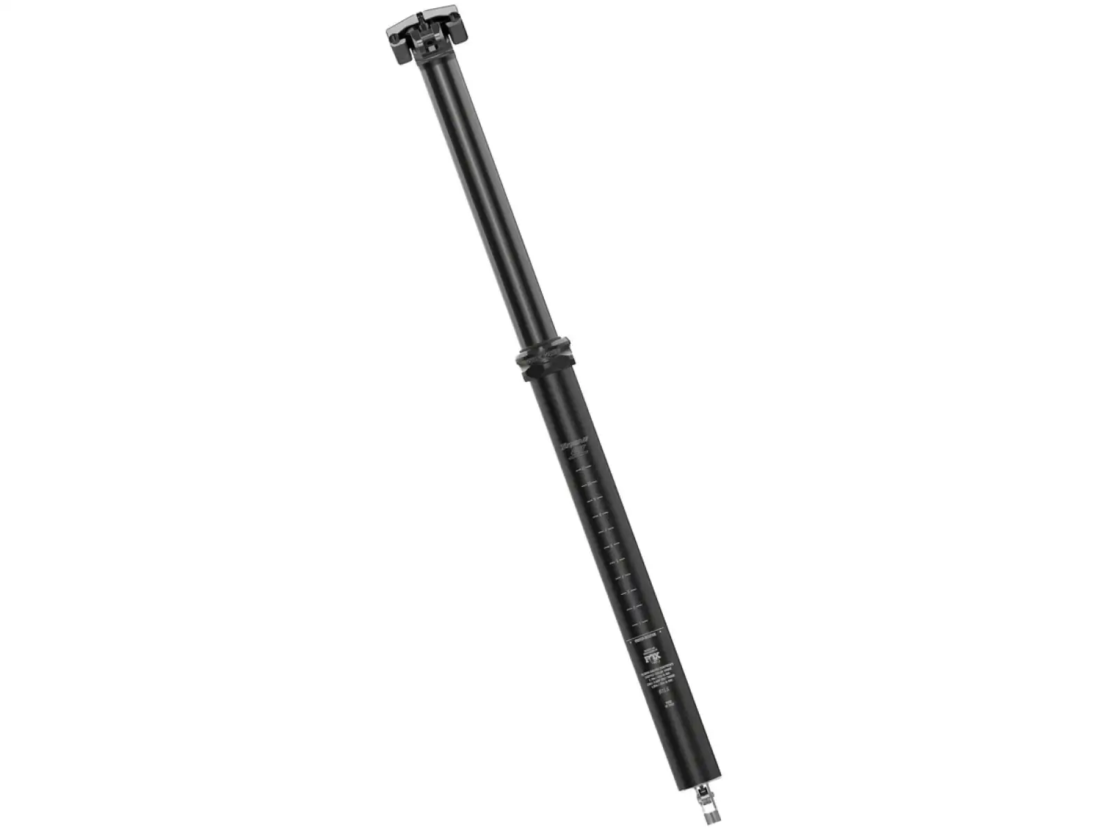 Race Face Turbine R, 200 mm Federweg, 31,6x530 mm Teleskopsattelstütze in Schwarz