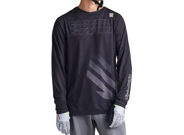 Troy Lee Design Skyline SRAM Eagle One Herrentrikot Kurzarm Black