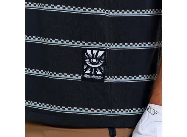 Troy Lee Designs Skyline Ride Herren-Trikot Kurzarm Checked Out Carbon
