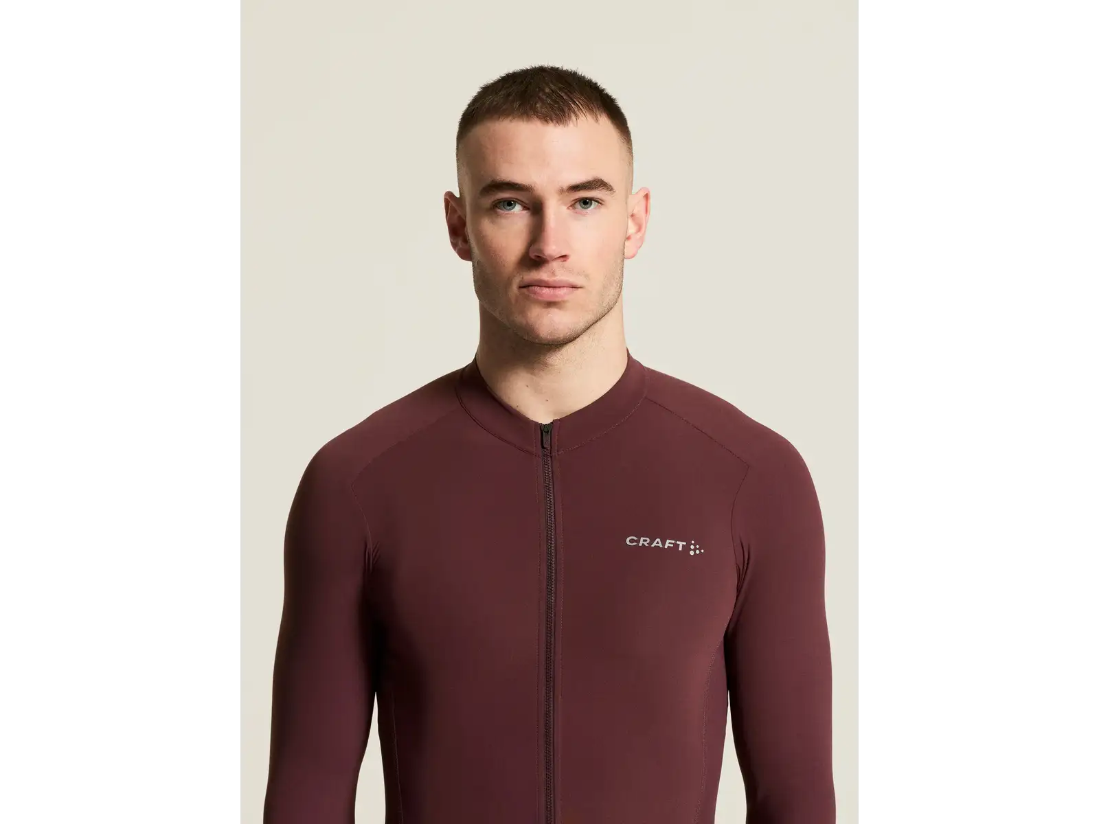 Craft Endur Training Herren-Trikot Langarm rot