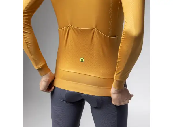 Alé PR-E Follow Me 2.0 Herren Langarmtrikot Kashmir Yellow
