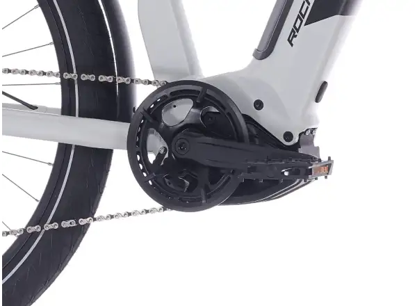Rock Machine eRokk B70T Elektrofahrrad mit tiefem Einstieg Matte Limerock Grey