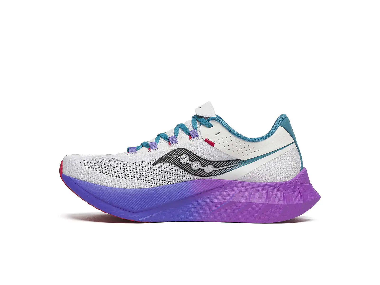 Saucony Endorphin Pro 4 Galaxy Herren-Laufschuhe White/Shadow