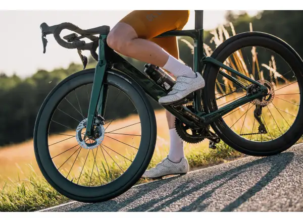 Isaac Meson Ultegra Di2 Rennrad Jade Green