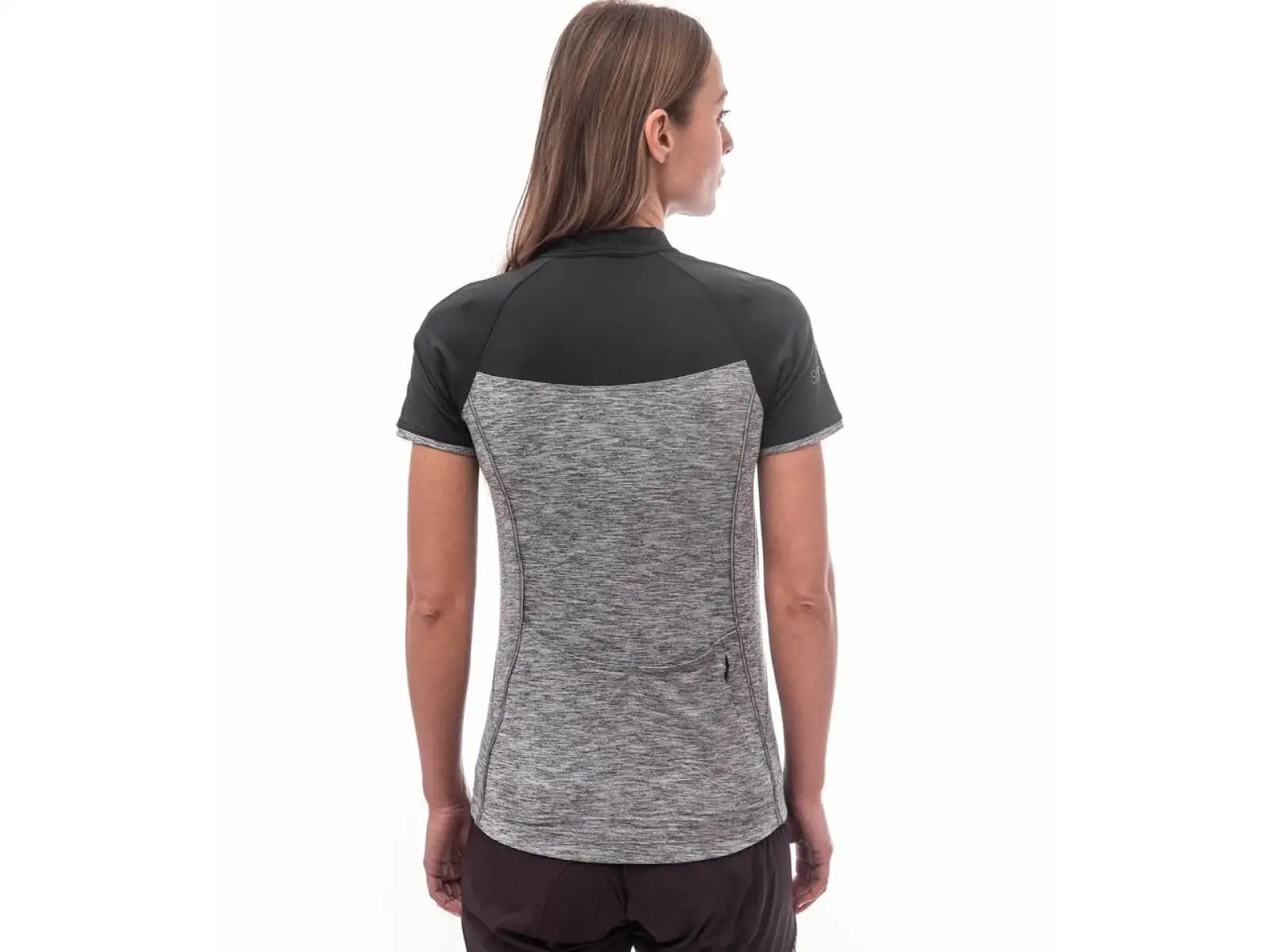 Sensor Cyklo Motion Damen-Trikot Kurzarm grau/schwarz