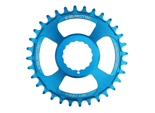 Burgtec Cinch Thick Thin Kettenblatt 32 Zähne Deep Blue