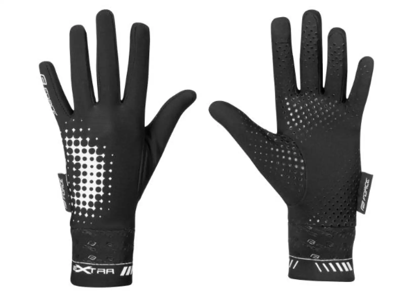 Force Kid Extra Kinderhandschuhe Frühling-Herbst Schwarz