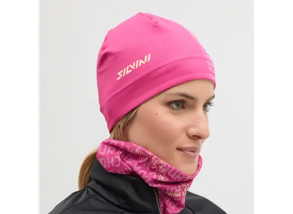 Silvini Averau Mütze fuschia/black
