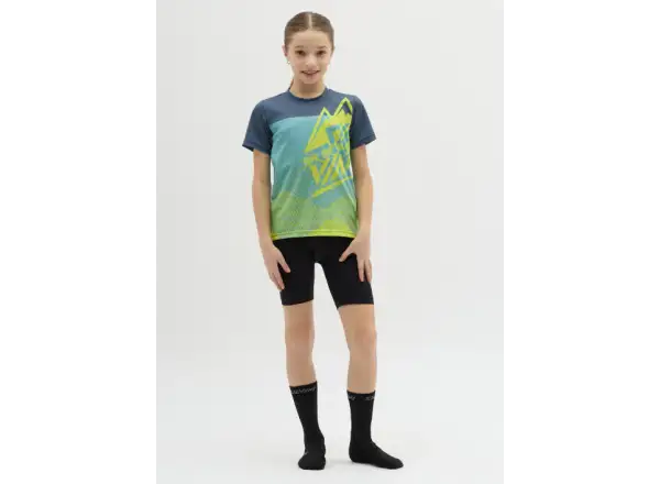 Silvini Denni Kindertrikot Neon/Blue