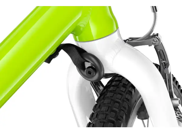 Woom 2 Eidechse Limette 14 Kinderfahrrad