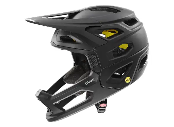 Uvex Revolt MIPS Helm All Black Matt