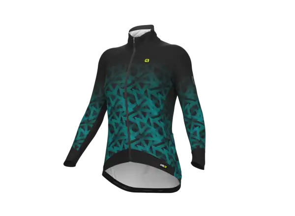 Alé Pyramid PR-R Damen Winter-Fahrradjacke Türkis