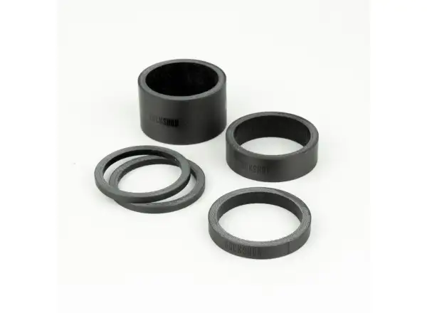 Rock Shox Headset Spacer Set Vorbau-Unterlegscheiben Gloss Black Logo