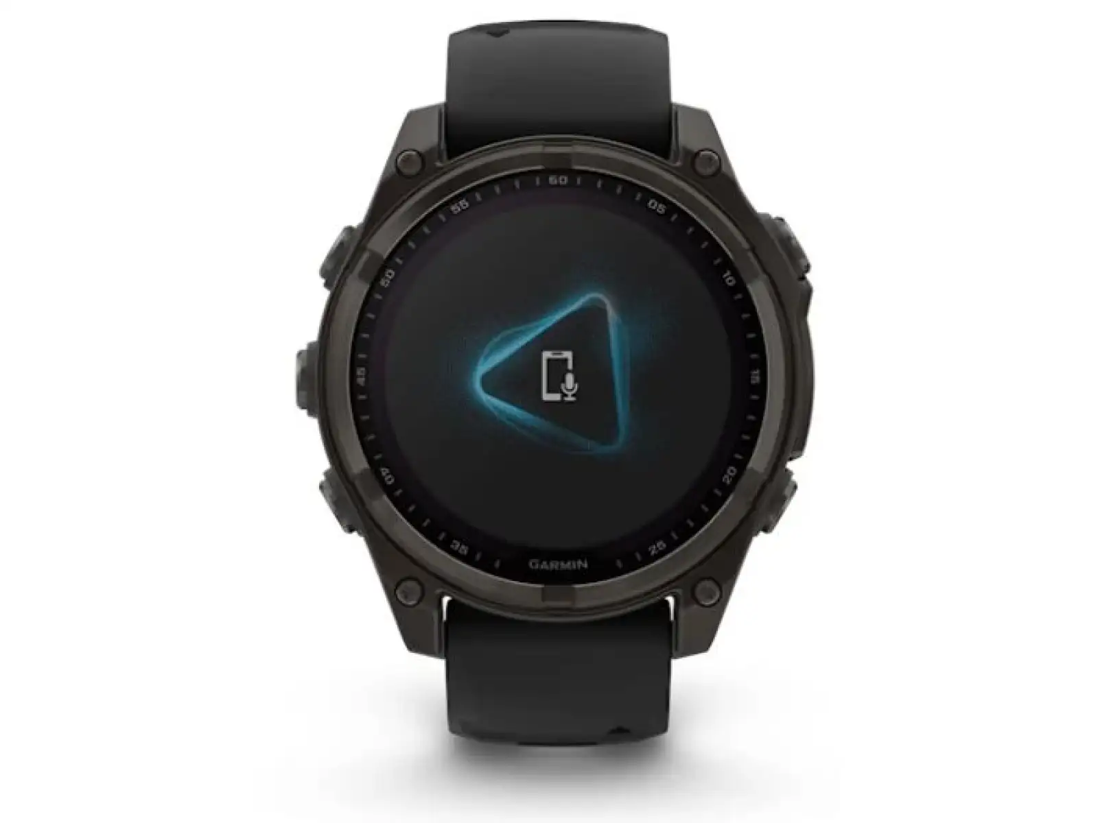 Garmin fenix 8 - 47 mm Solar Sapphire Smartwatch Carbon Gray DLC Titanium Black/Gray