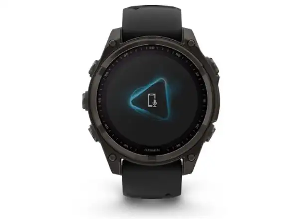 Garmin fenix 8 - 47 mm Solar Sapphire Smartwatch Carbon Gray DLC Titanium Black/Gray