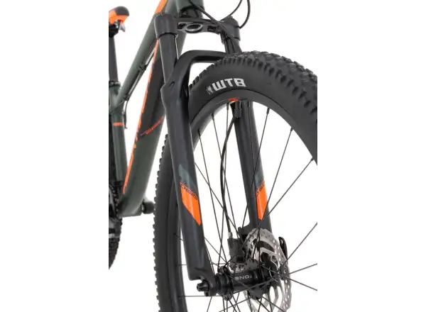Rock Machine Blizz 27 HD Kinderfahrrad Mat Khaki/Neon Orange/Black