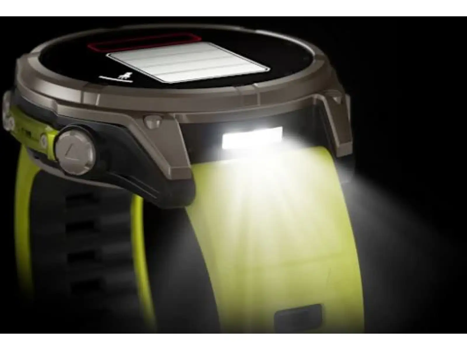 Garmin fenix 8 - 47 mm Solar Sapphire Smartwatch Titanium Yellow/Graphite