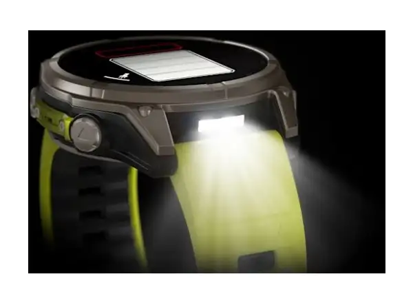 Garmin fenix 8 - 47 mm Solar Sapphire Smartwatch Titanium Yellow/Graphite
