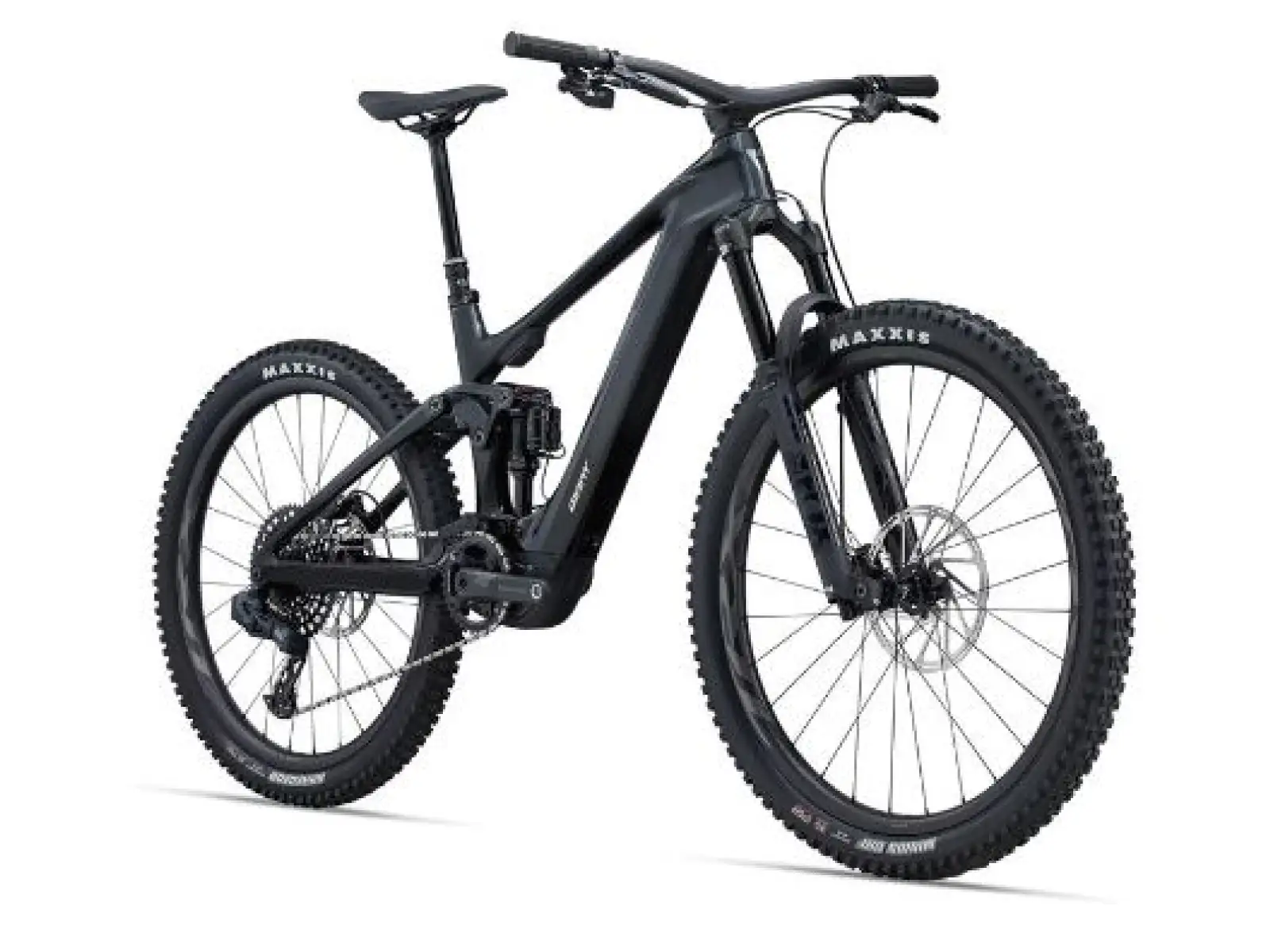 Giant Trance X Advanced E+ EL 1 vollgefedertes E-Mountainbike Gunmetal Black/Black