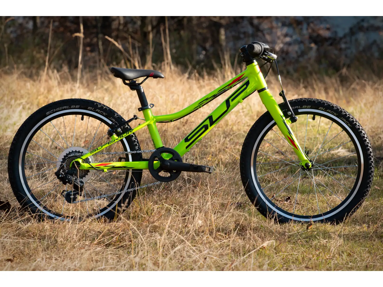 Superior Racer XC 20 Matte Lime/Black/Red Kinder-Mountainbike