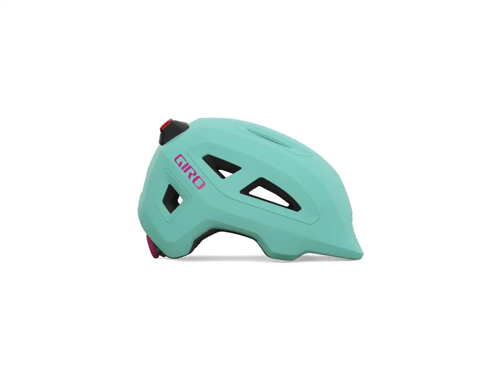 GIRO Scamp II LED Kinderhelm matt schreiendes Türkis