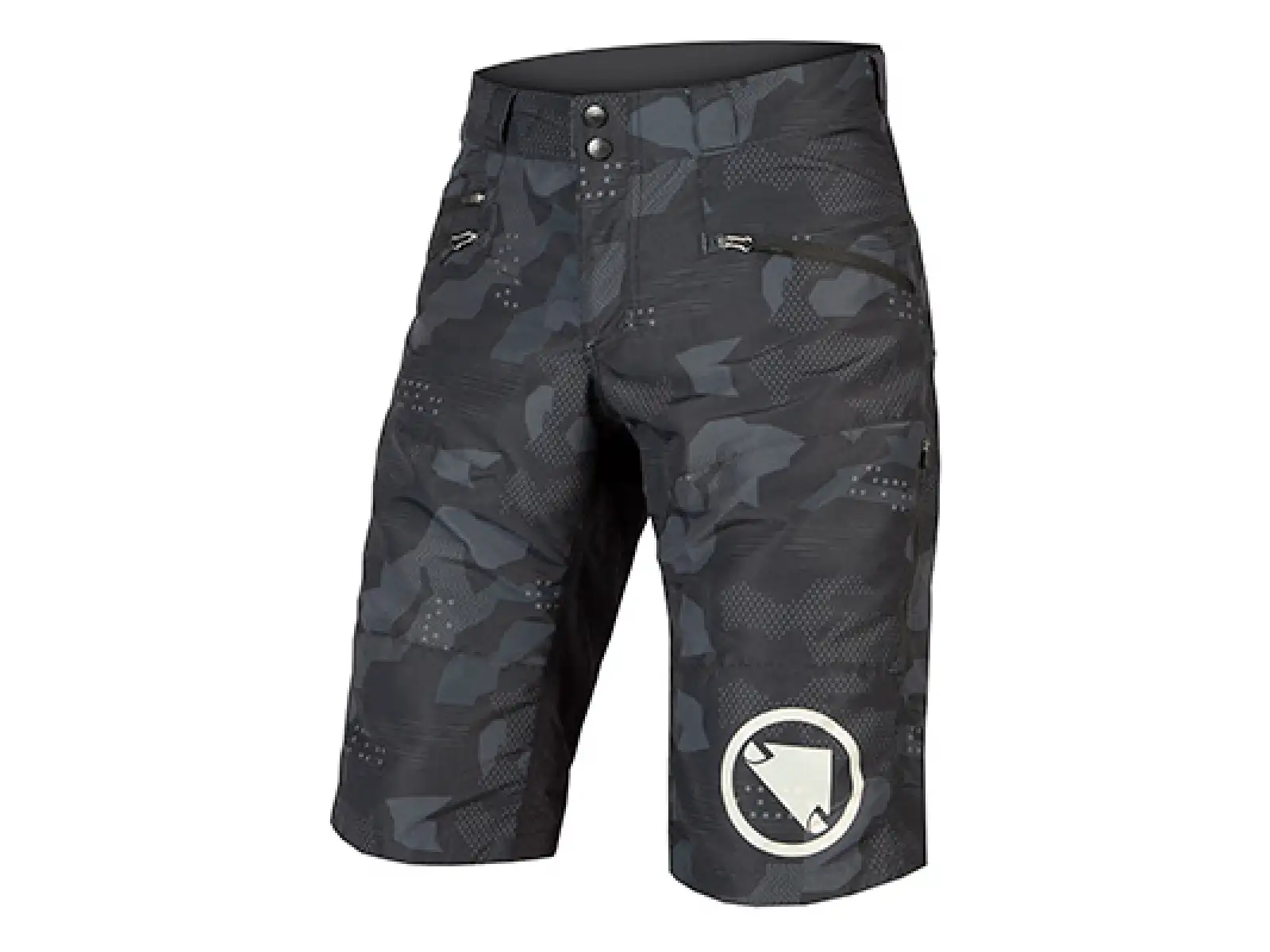 Endura SingleTrack II Herren Shorts Black Camo