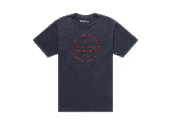 Troy Lee Designs Imprint Herren T-Shirt Kurzarm Black heather