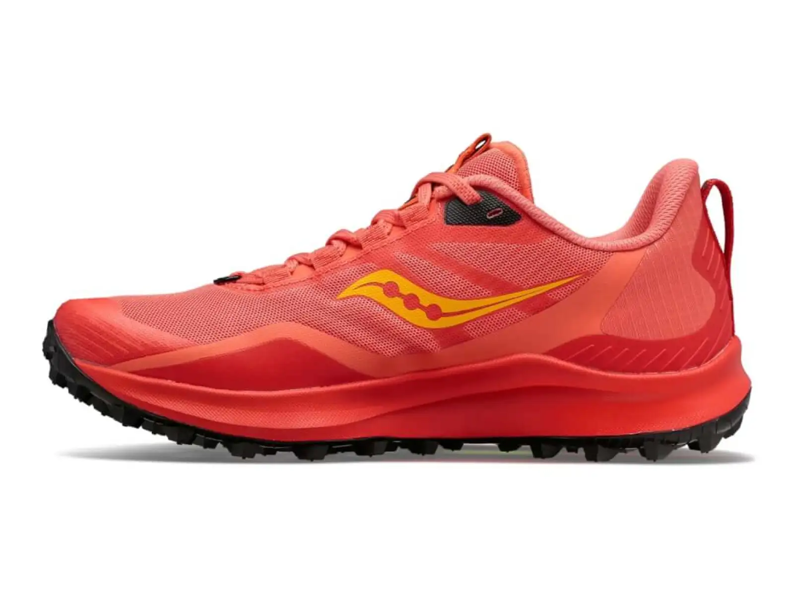 Saucony Peregrine 12 Damen Laufschuhe Koralle/Redrock