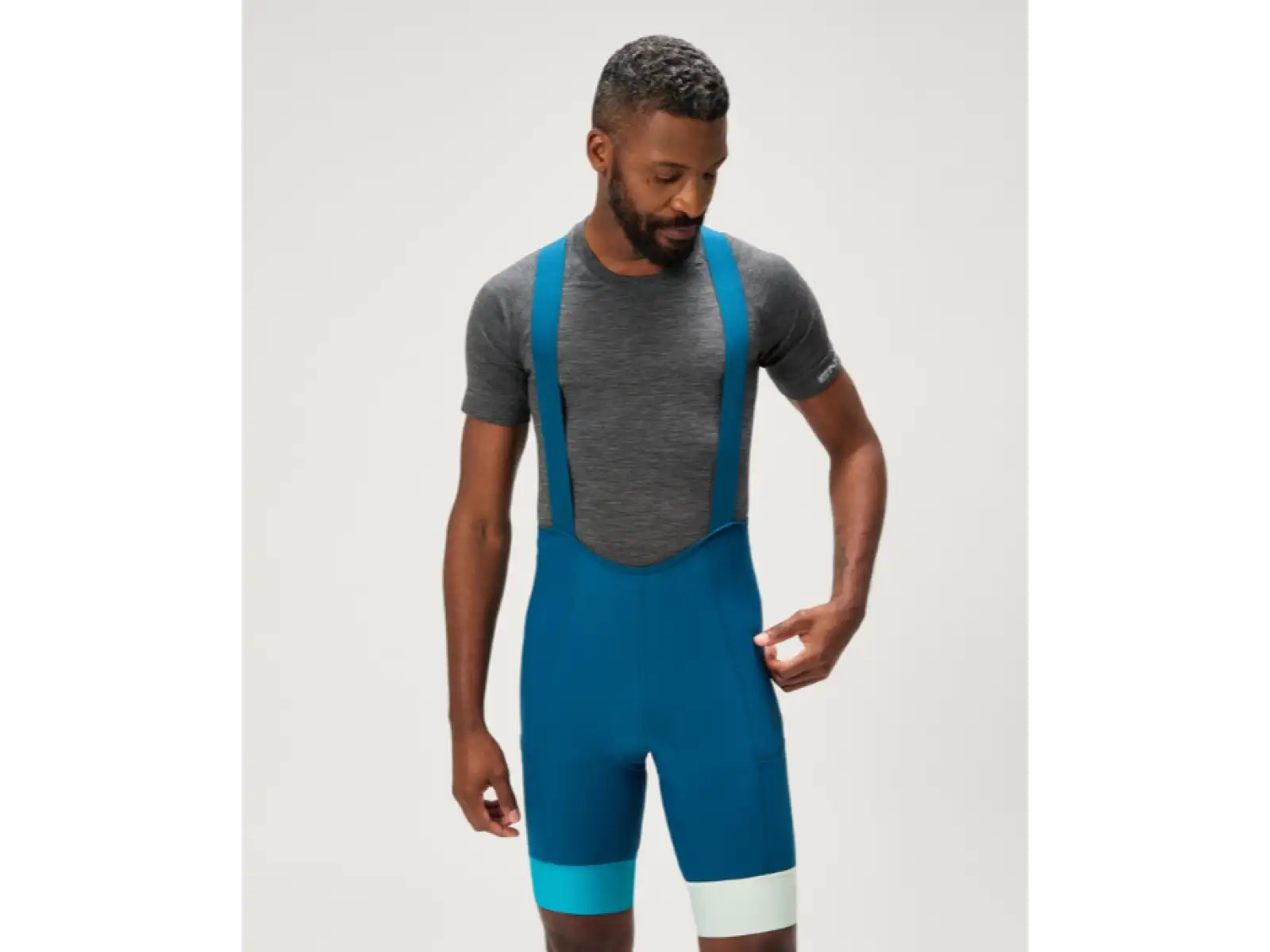 Endura Loop Herren Fahrradhose mit Latz Barra Blue