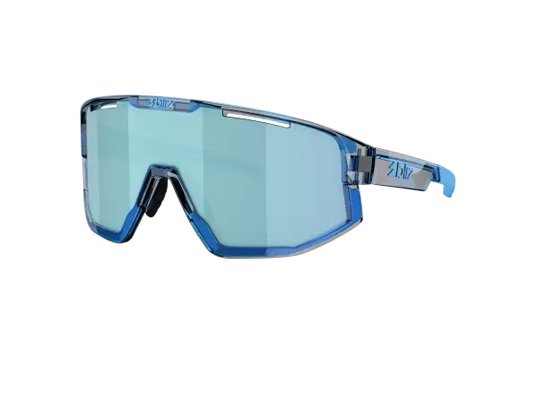 Bliz Fusion Small Sonnenbrille Transparent Blue/Smoke Ice Blue Multi