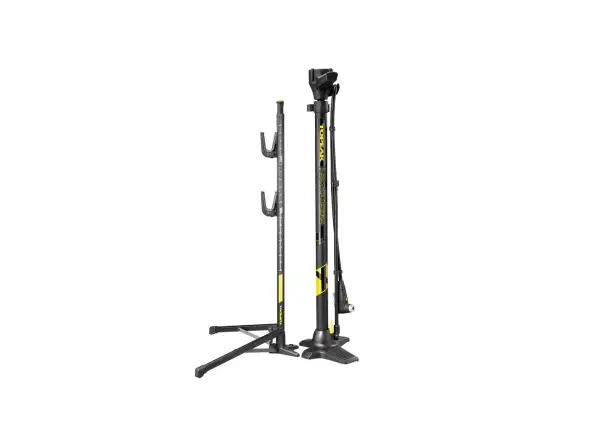 Topeak Transformer XX pump with stand, Werkstattluftpumpe und Ständer