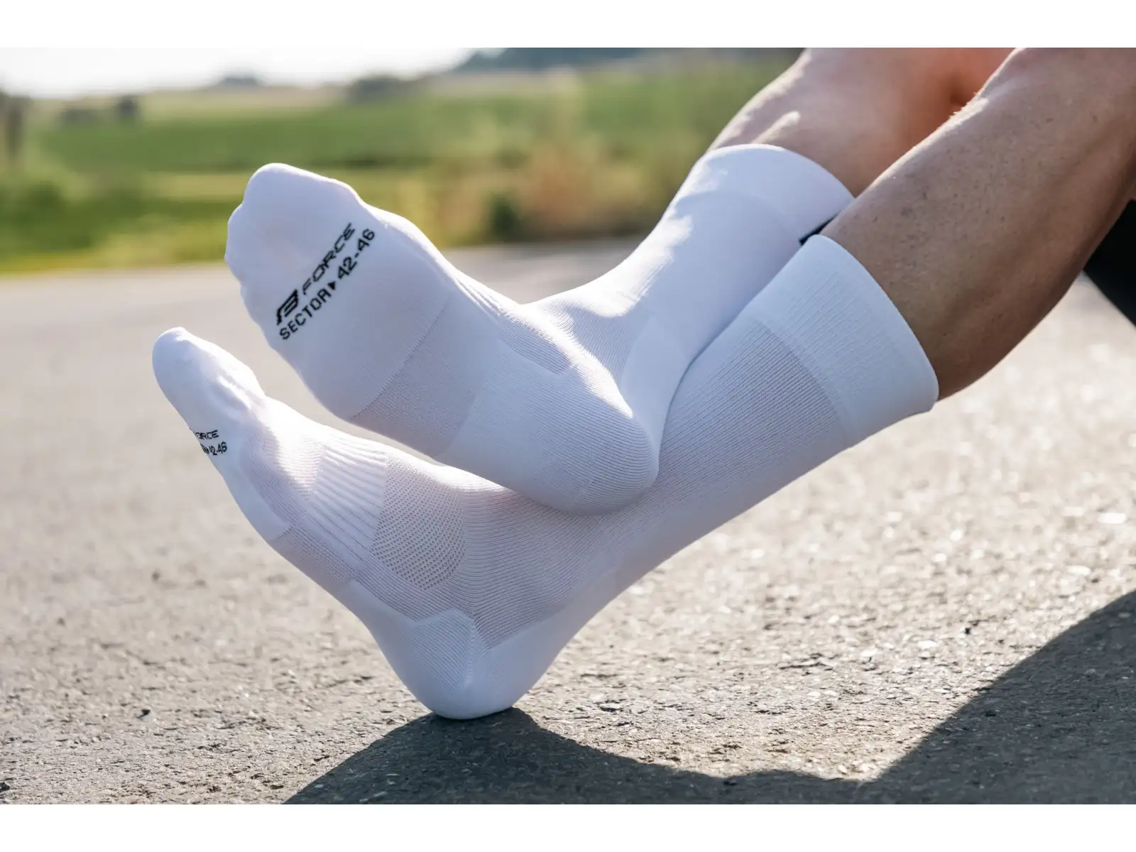 Force Sector Socken weiß