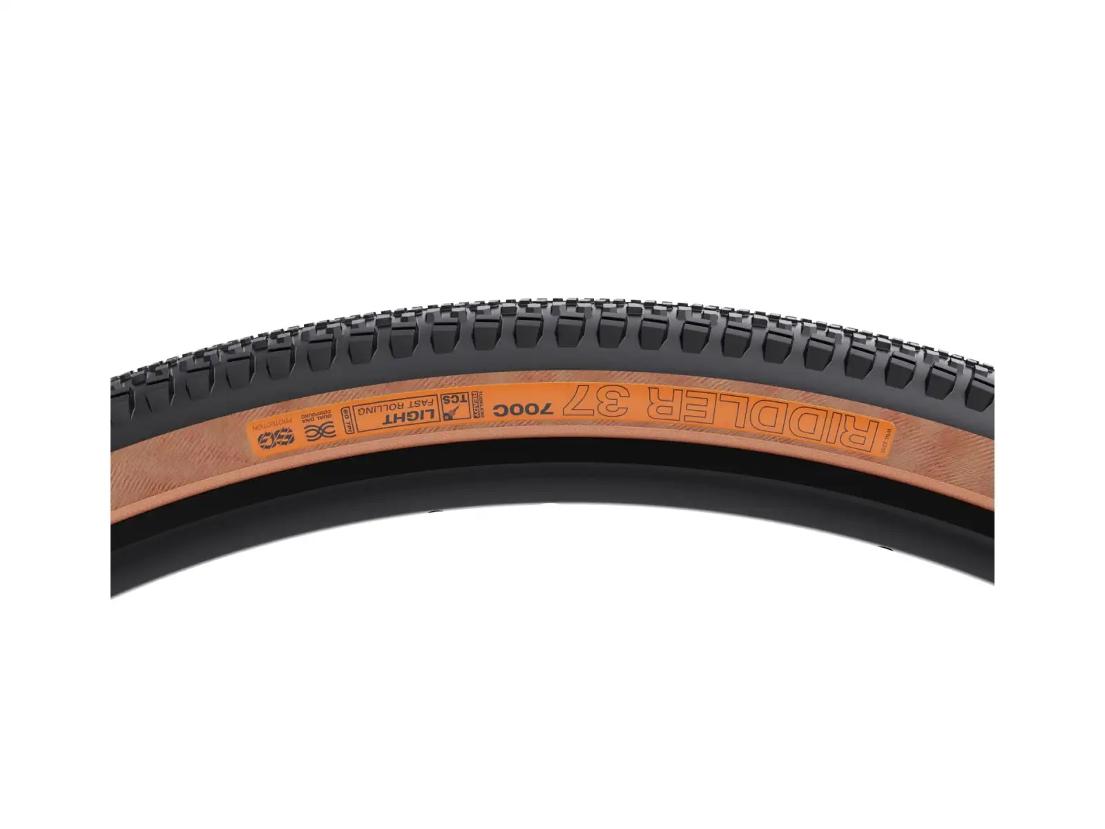 WTB Riddler TCS Light Fast Rolling SG 37-622 Gravel-Reifen schwarz/braun