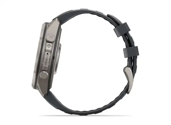 Garmin fenix 9 Pro inReach 43 mm Smartwatch Carbon gray DLC Titanium Black/Pebble gray